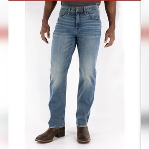 NWT || DEVIL-DOG || Creswell Bootcut Denim Jeans Mens 30x32 Med Rinse